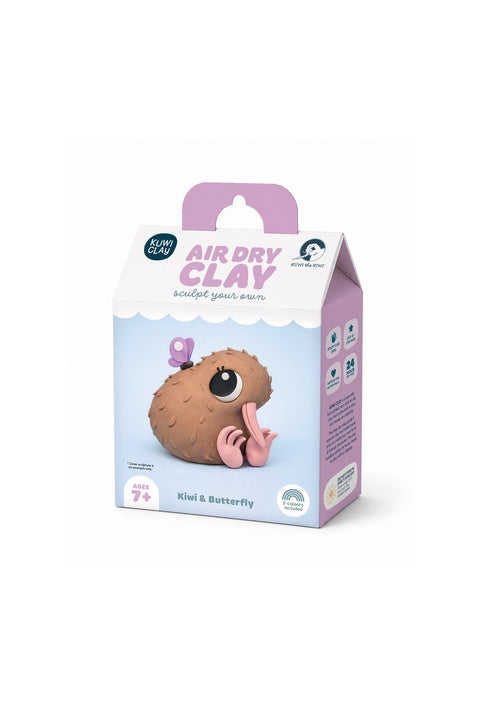 Kuwi Clay - Kiwi & Butterfly