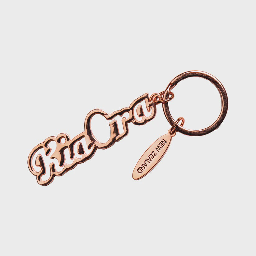 Keyring Rosegold Kia Ora