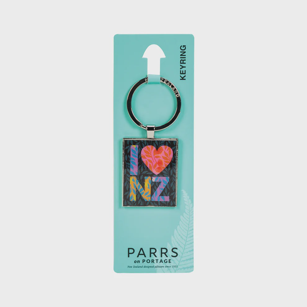 Keyring Kia Ora Florals I Luv NZ