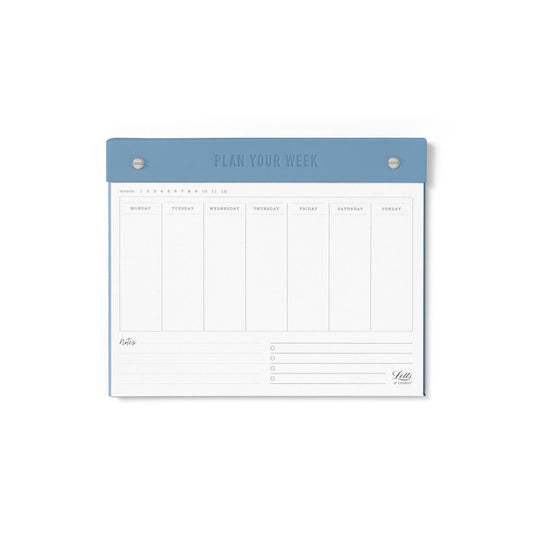 Letts Undated Weekly Planner Clay 250x200mm