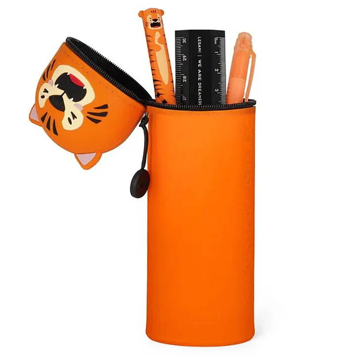 Legami 2-in-1 Silicone Pencil Case Kawaii
