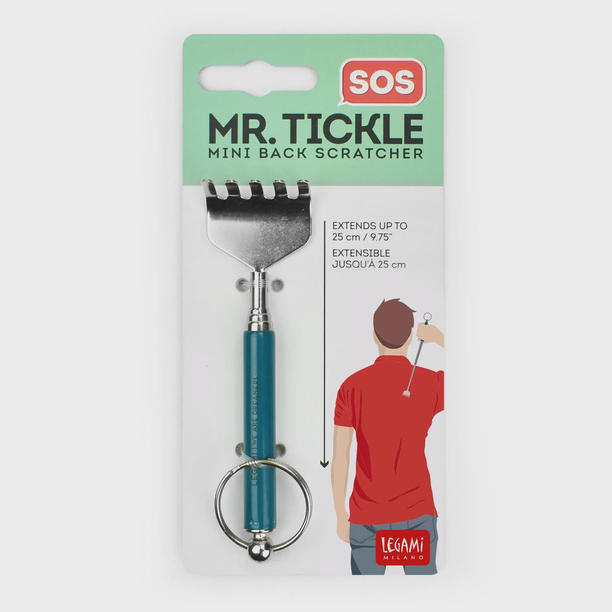 Legami - Telescopic Back Scratcher - SOS Mr. Tickle