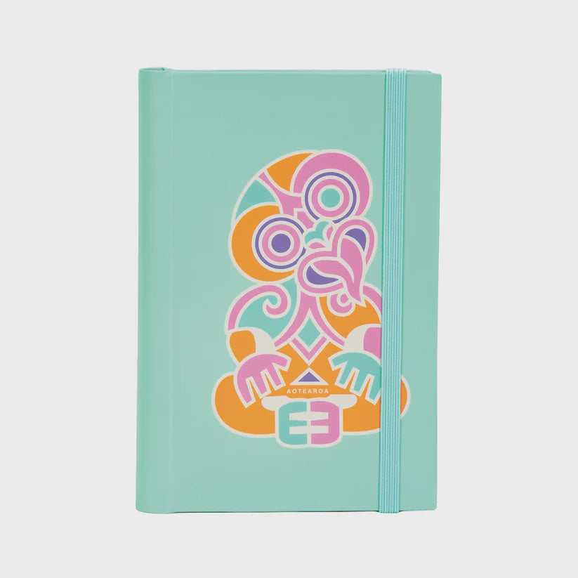 Notebook Coloured Tiki A6