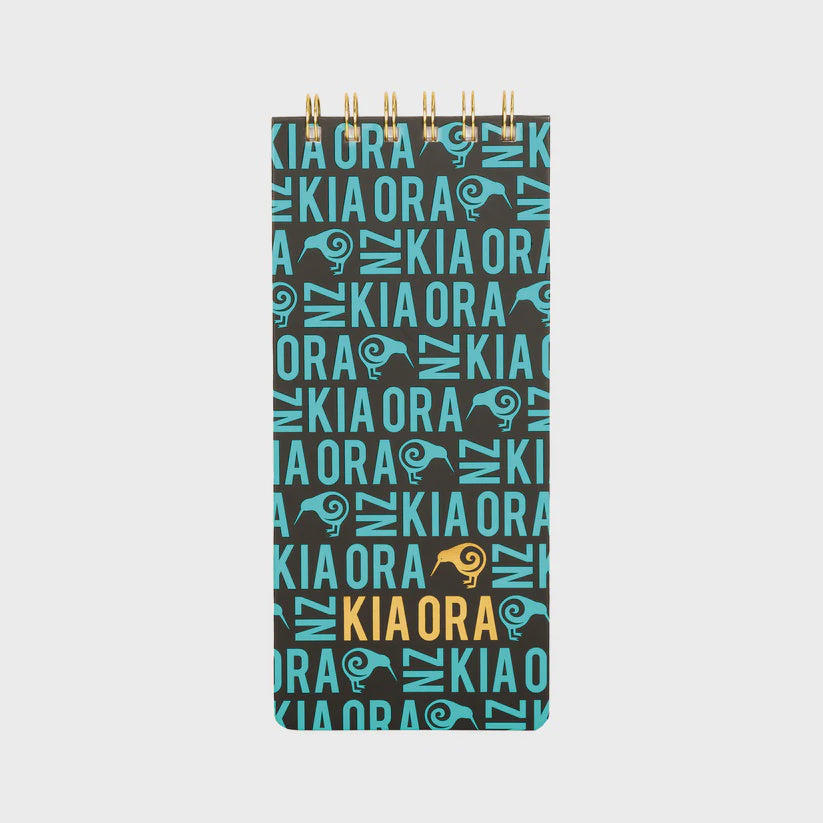 Notepad Kia Ora Teal