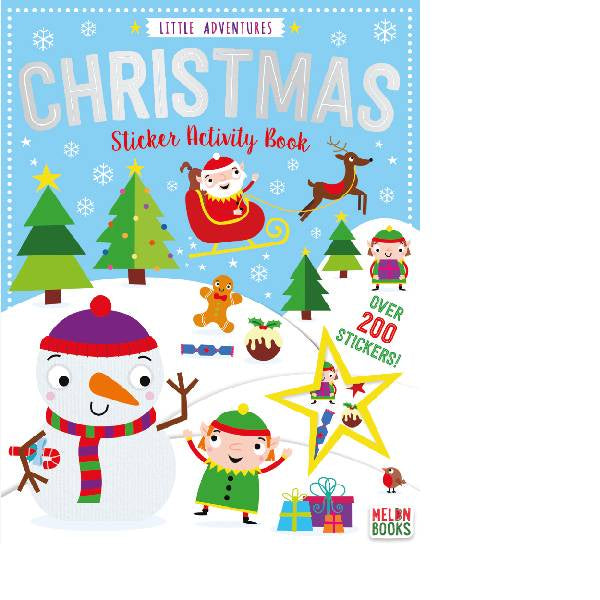 Little Adventures Christmas Sticker Activity Book