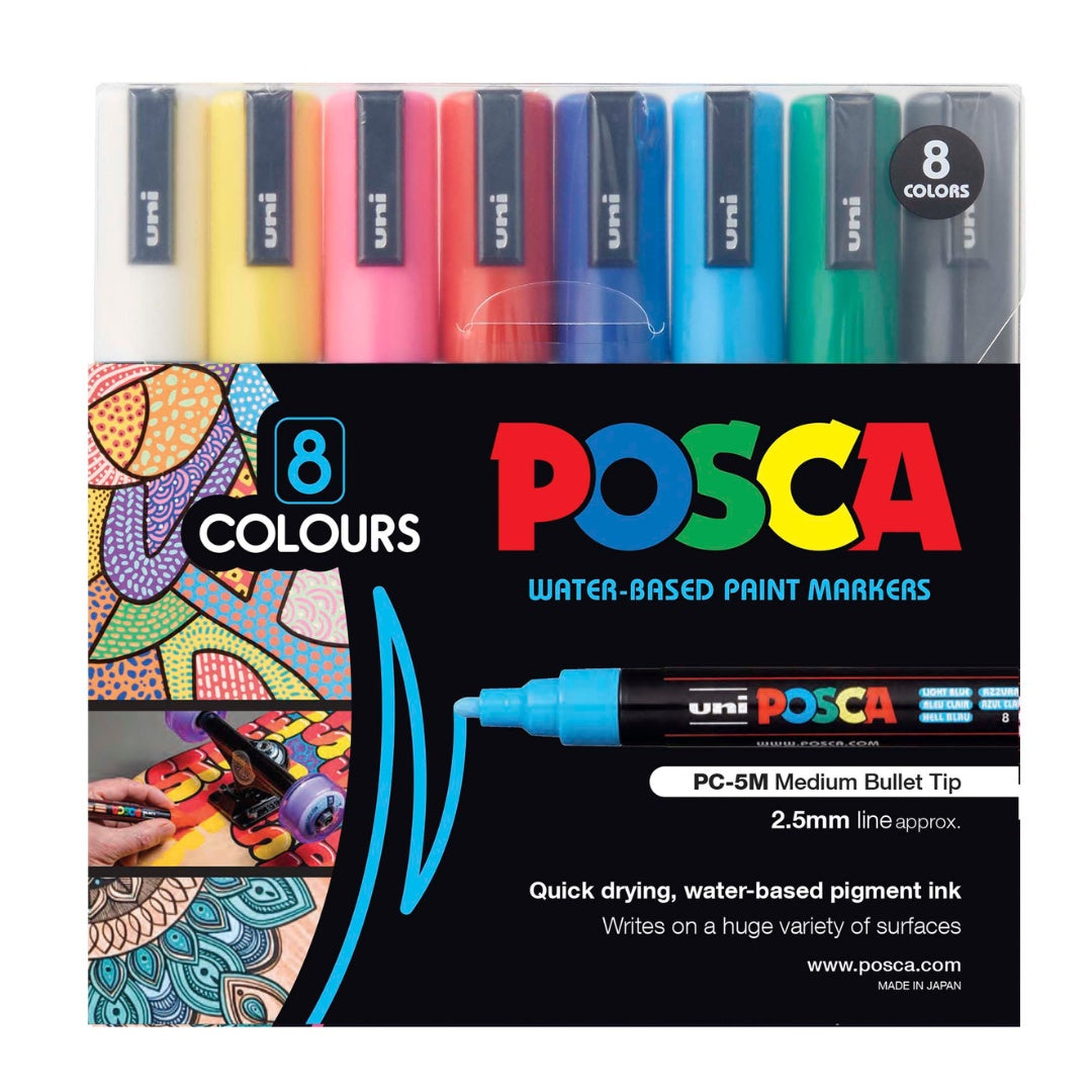 Posca Markers 8 PC-5M