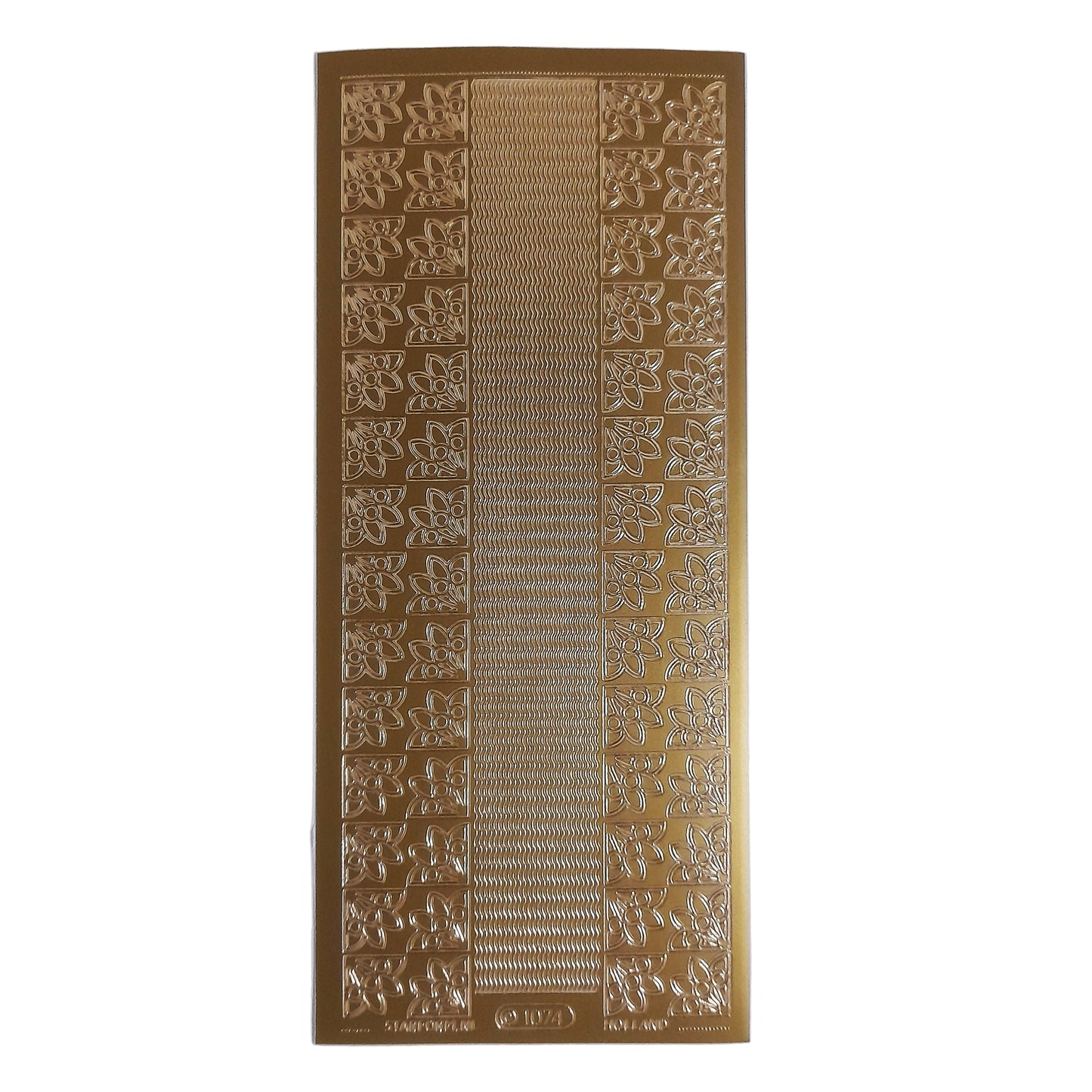 74 Corners & Lines Stickers Gold #PC1074G