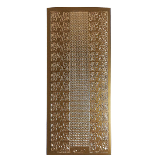 74 Corners & Lines Stickers Gold #PC1074G