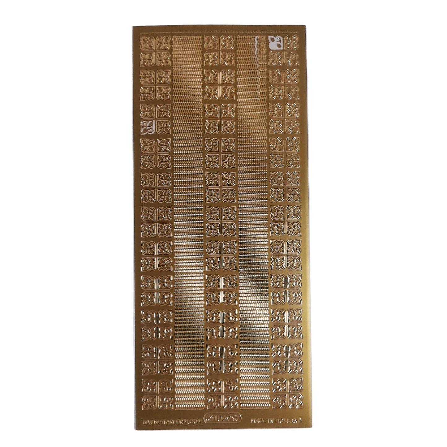 69 Corners & Lines Stickers Gold #PC1069G