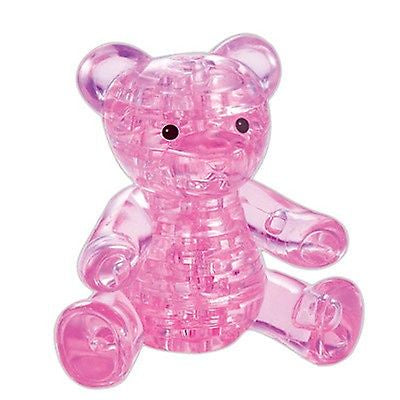Crystal Puzzle - Teddy Bear Pink