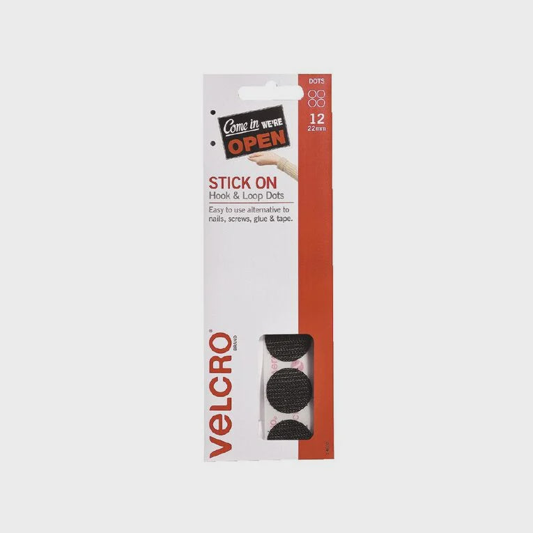 Velcro Stickon Minidot 22mm 12 Dot