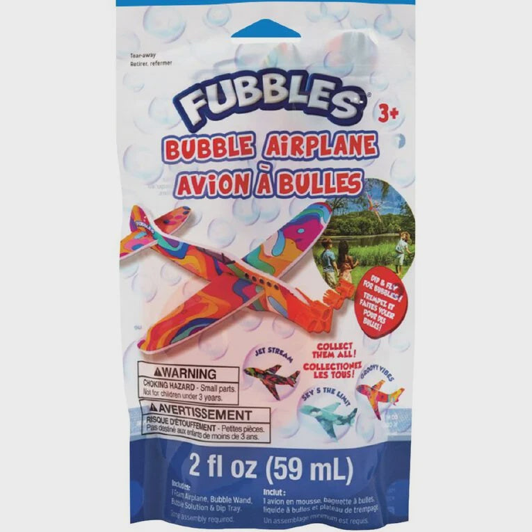 Fubbles Bubble Airplane