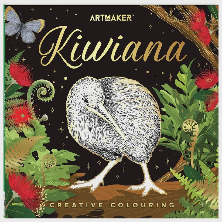 Art Maker Kiwiana Colouring Book