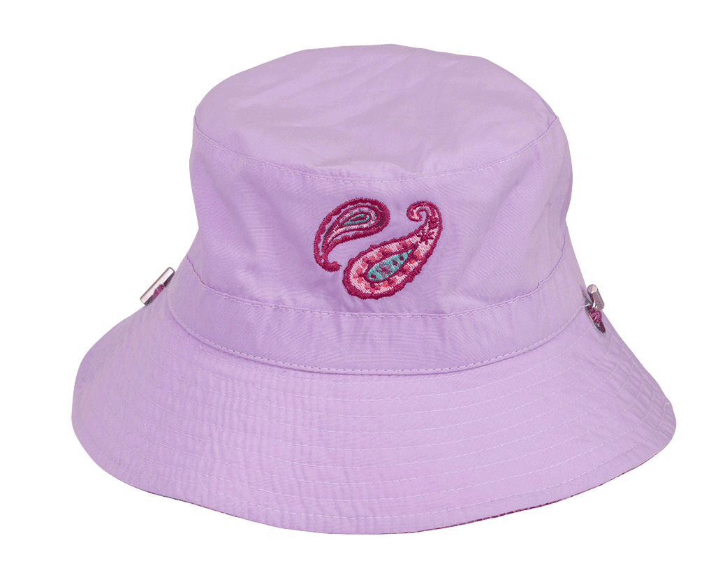 Spencil Reversible Bucket Hat - Paisley Patch S/M