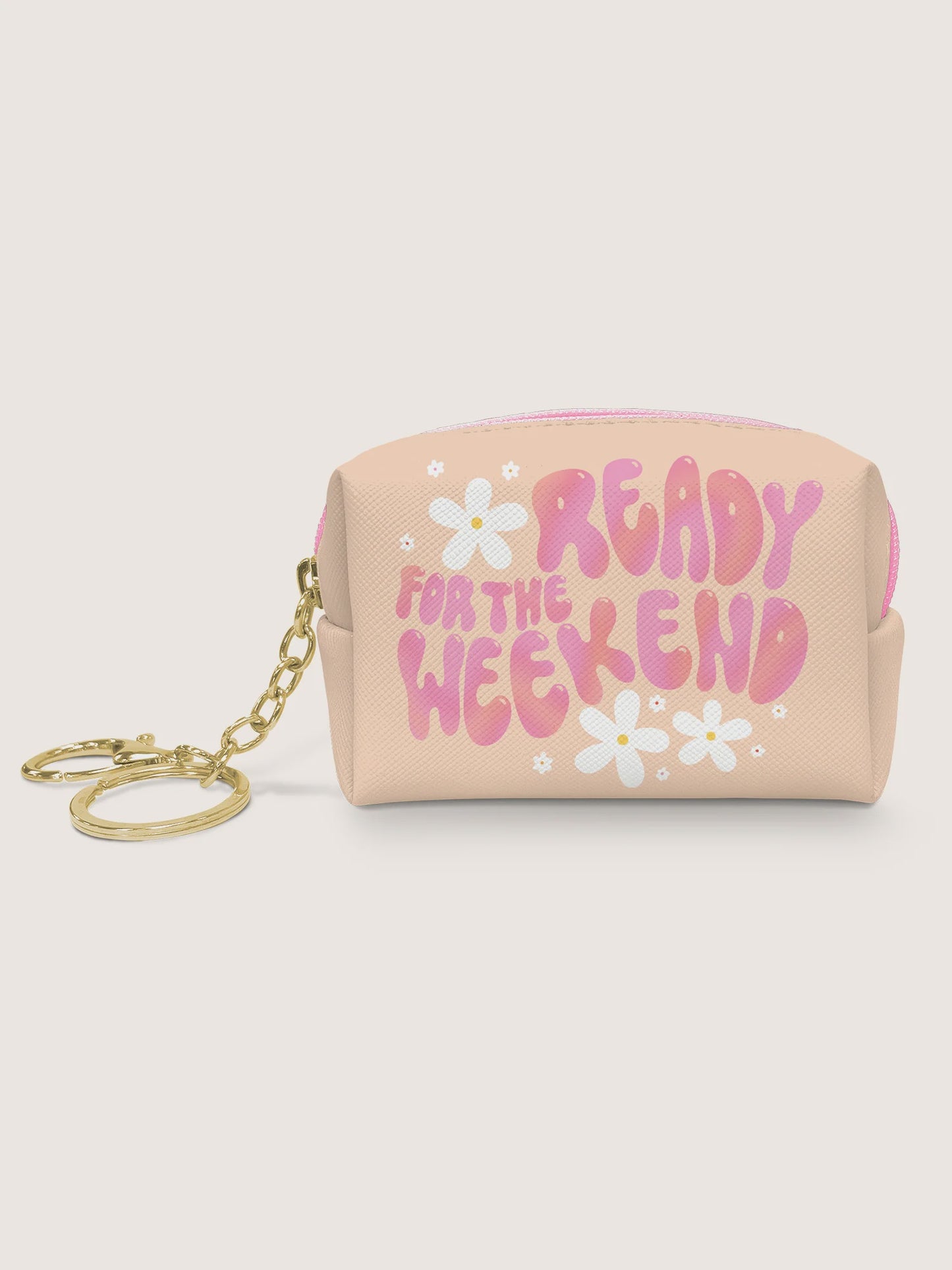 Key Chain Pouch - Ready for the Weekend