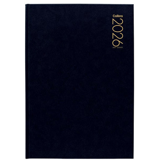 Collins Diary 2026  A41 Black Day To Page