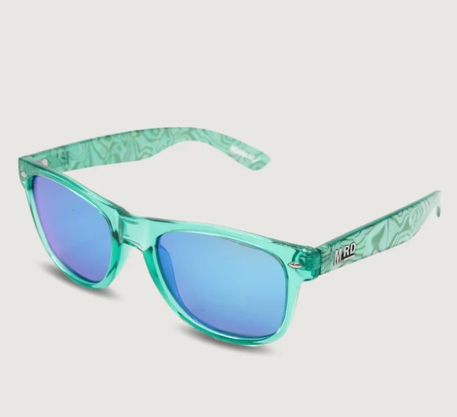 Moana Rd Sunglasses Plastic Fantastic Green Paua #3279