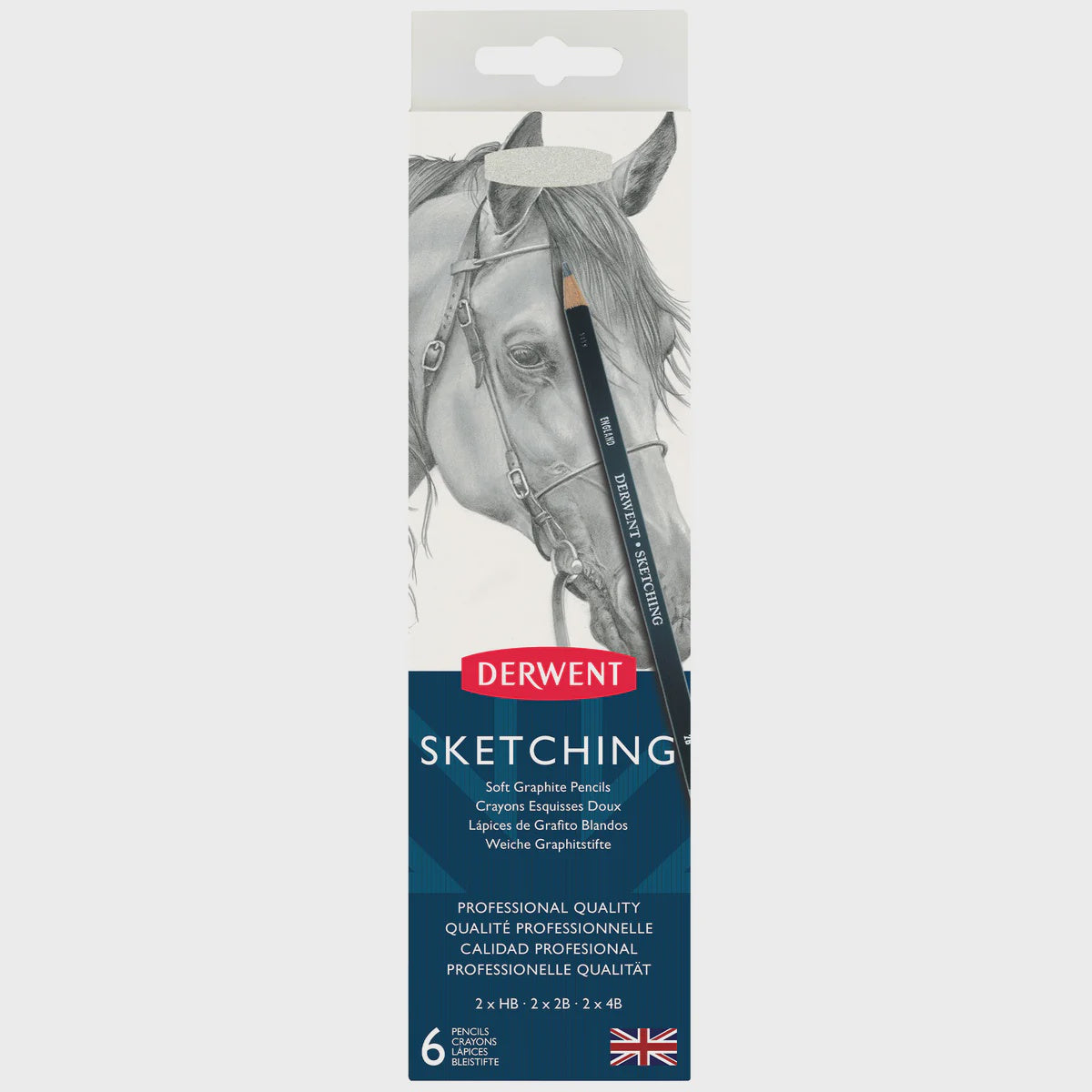 Derwent Sketch Pencil Tin 6 Pce