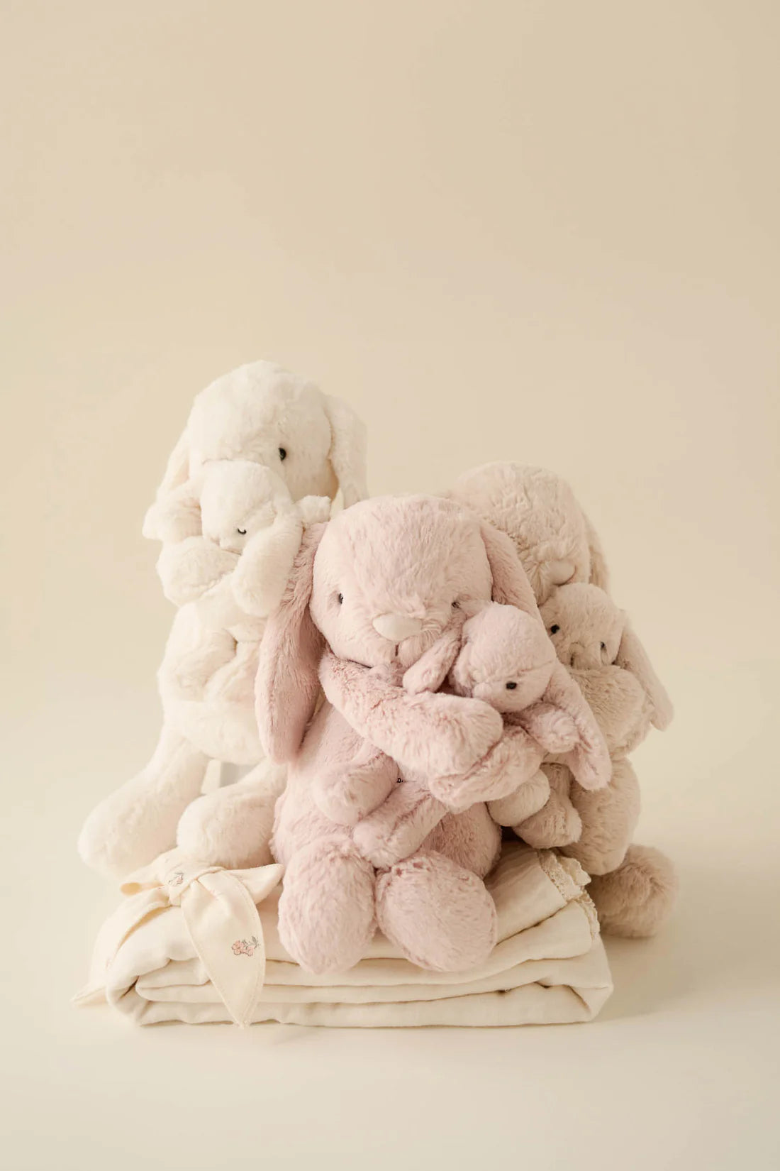 Snuggle Bunnies Frankie the Hugging Bunny Blush - Jamie Kay