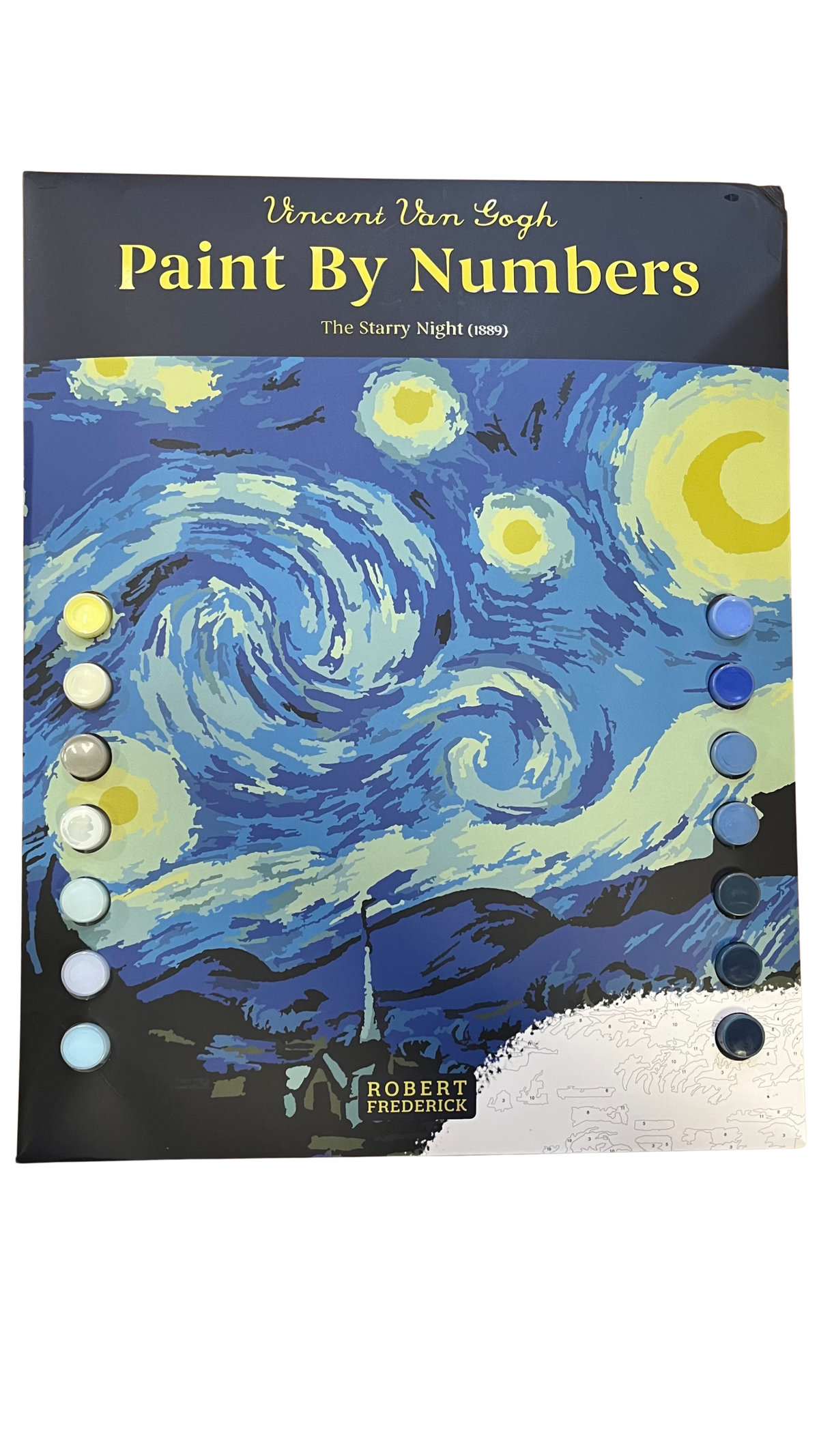 Paint By Numbers Starry Night
