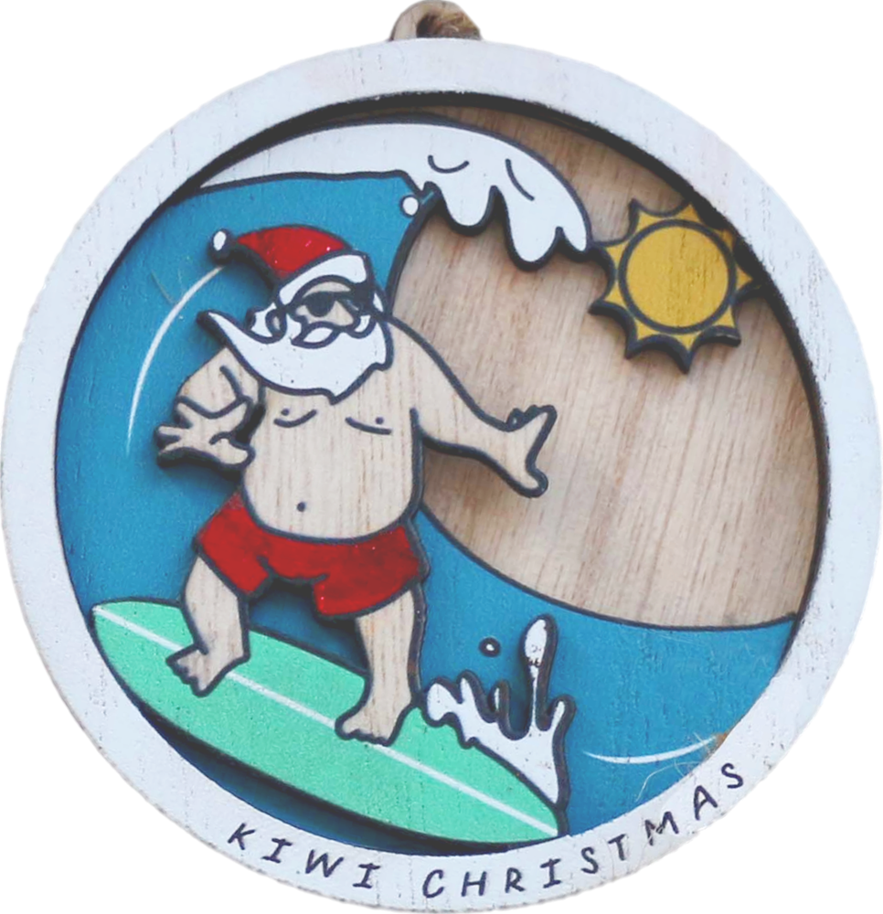 Christmas Decoration Wooden Cut Out - Moana Rd