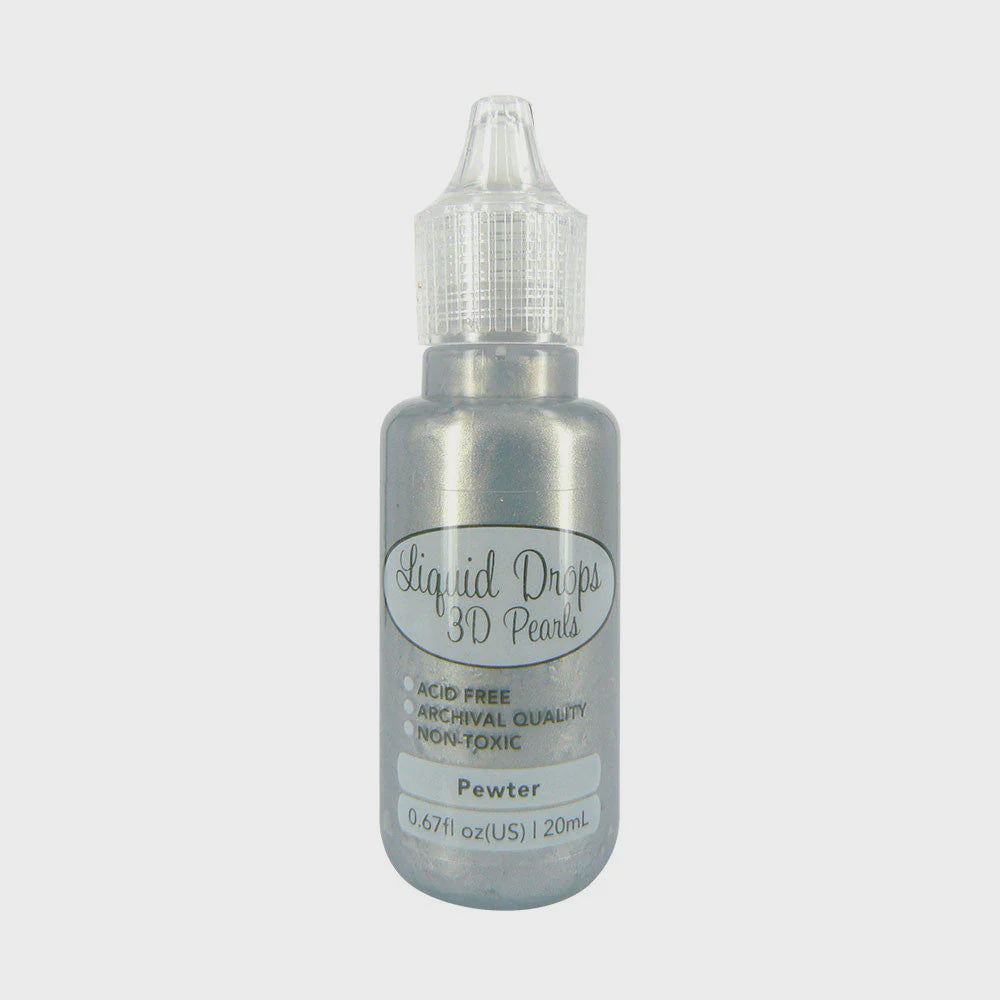 Liquid Drops 3D 20ml Pewter