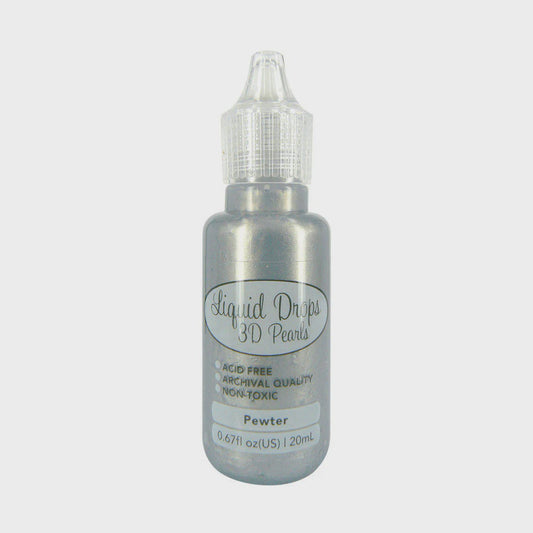 Liquid Drops 3D  20ml Pewter