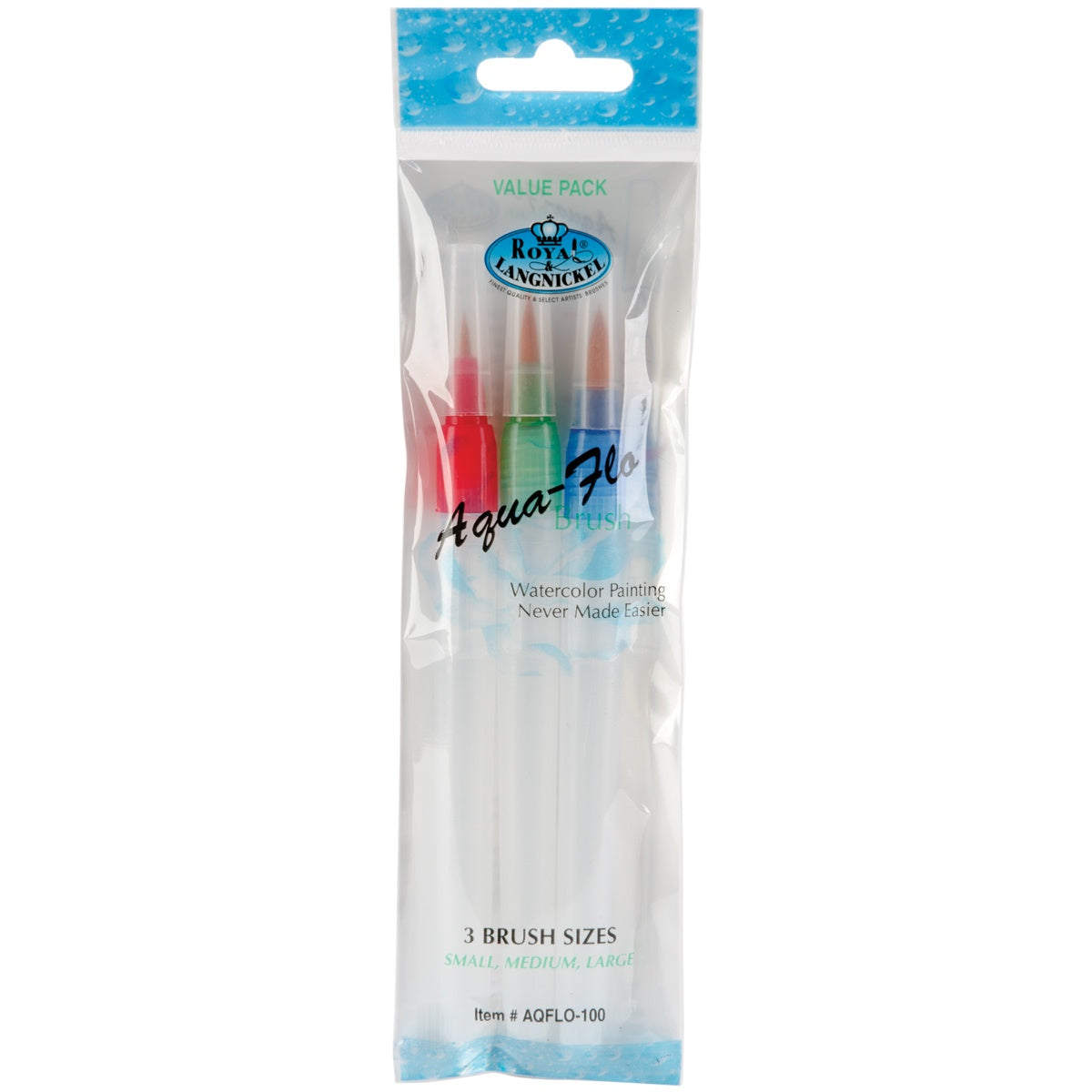 Aqua Flow Brush Set Of 3