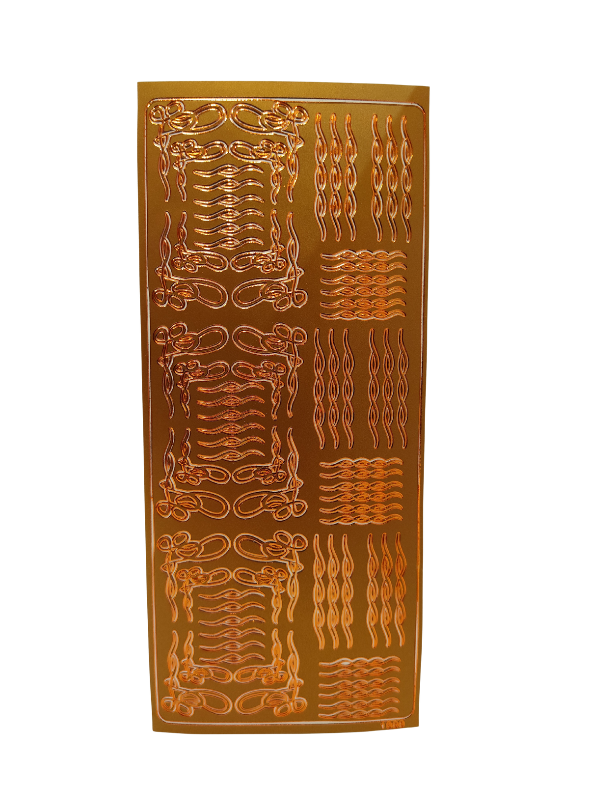 #PC1888C Art Deco Corners - Copper