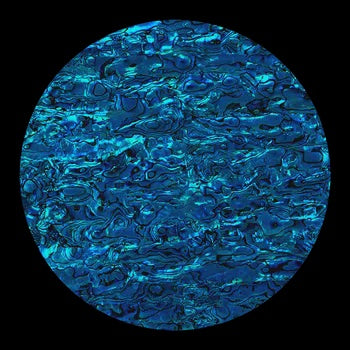 Shell veneer Paua Blue Sapphire 50 x 100mm