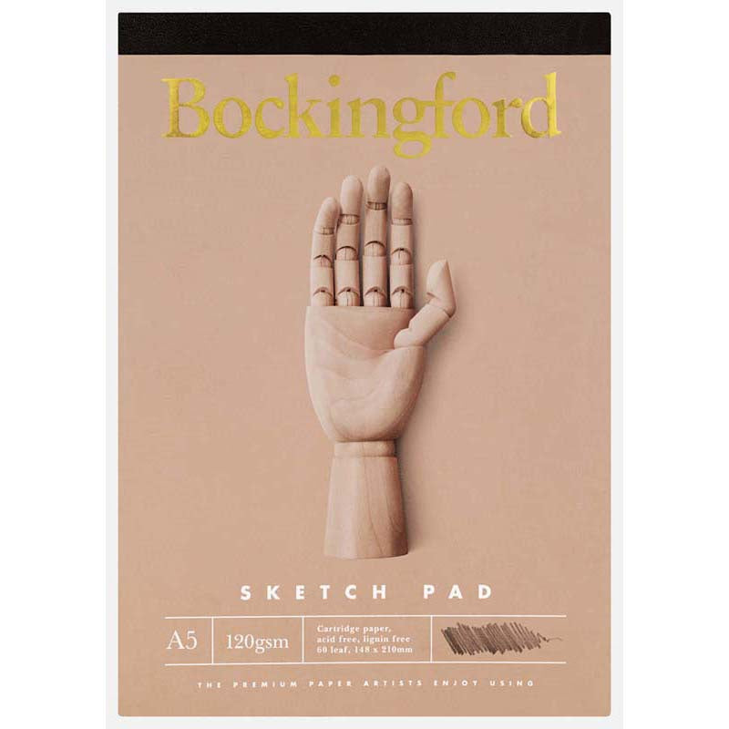Bockingford Sketch pad A5 120gm 60 sheets