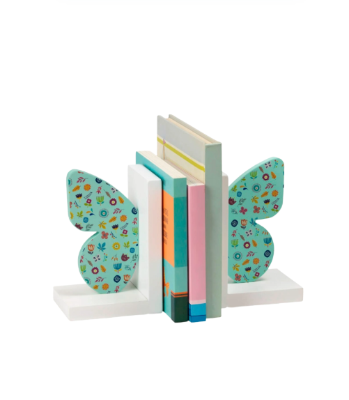 Eurekakids Butterfly Bookend Set