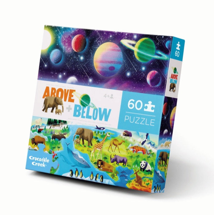 Above + Below 60pc Puzzle: Earth & Space