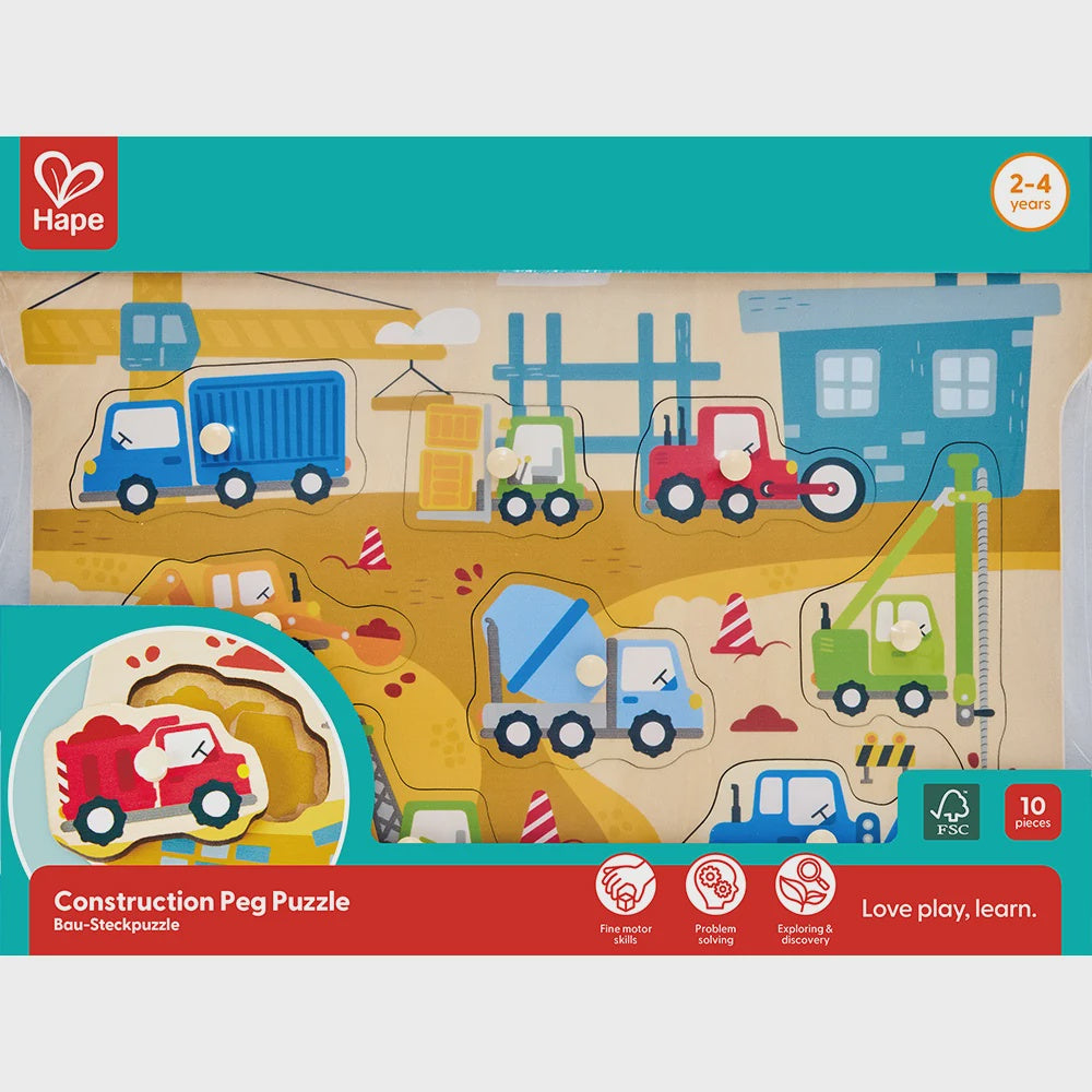 Construction Peg Puzzle