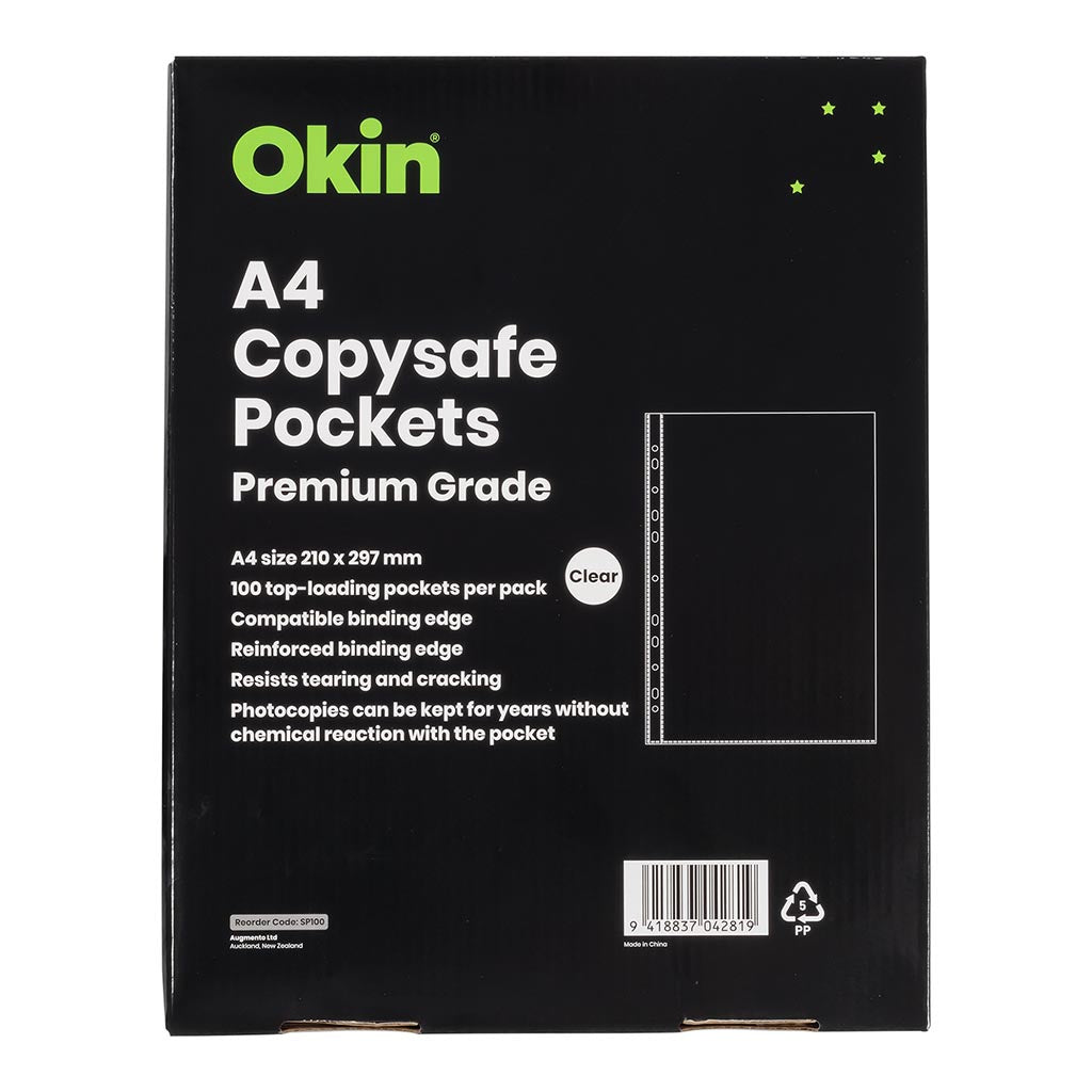 OSC Copysafe Pockets A4 100pack