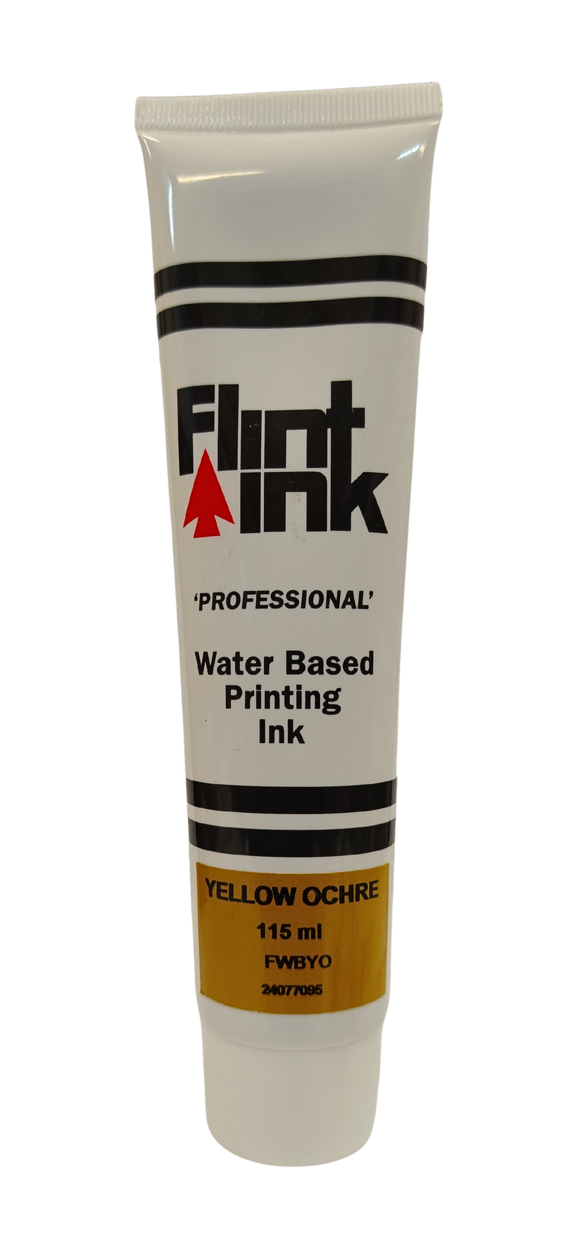 Flint Water Based Printing Ink 115ml -Yellow Ochre