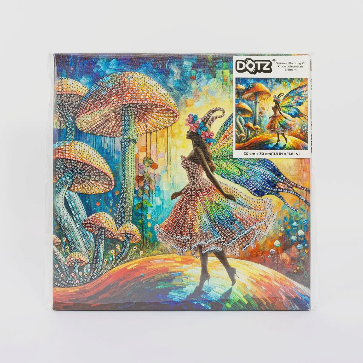 DD Diamond Painting Kit -Mosaic Fairyland 30x30cm