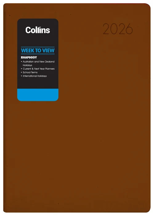 Collins Rhapsody A73 Week to View 2027
