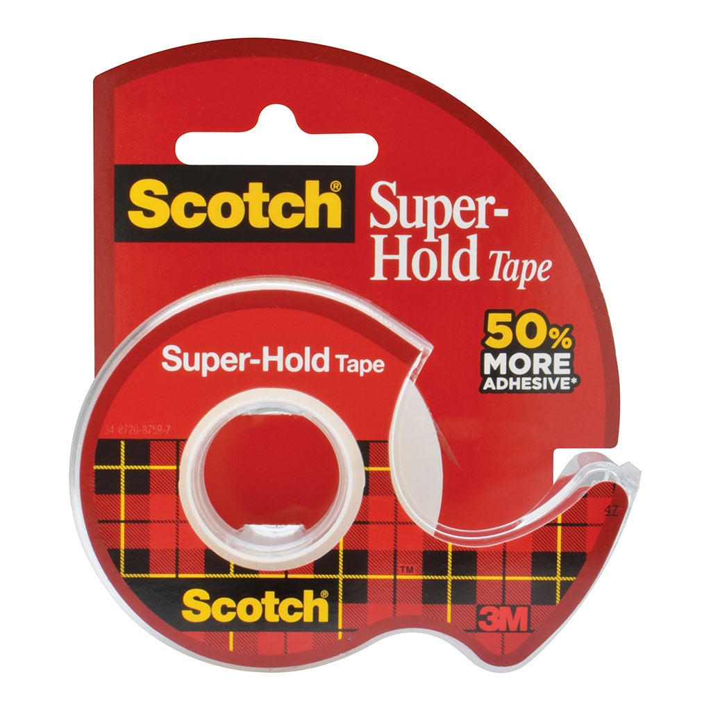 Scotch Super Hold Tape Dispenser 198 19mmx16.5m