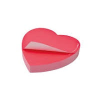 Legami Lovely Hearts Adhesive Notepad Heart