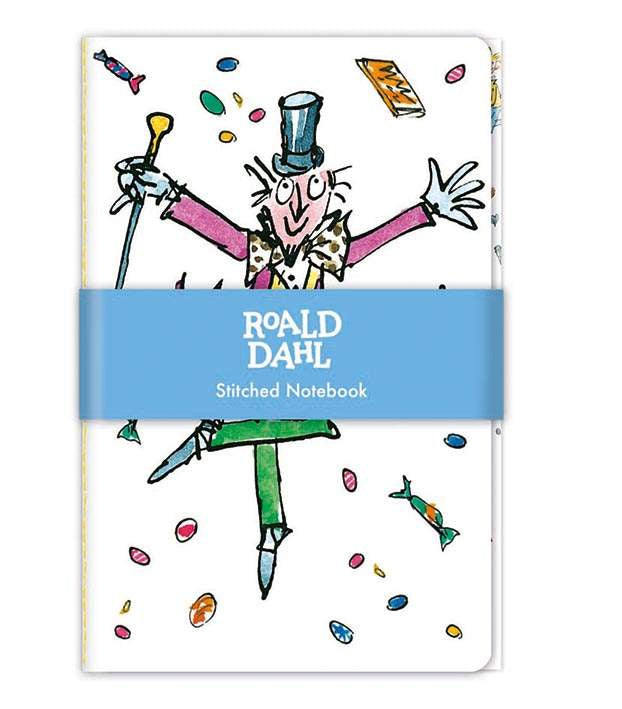 Museums & Galleries - Charlie & Chocolate Factory - Stitched Notebook