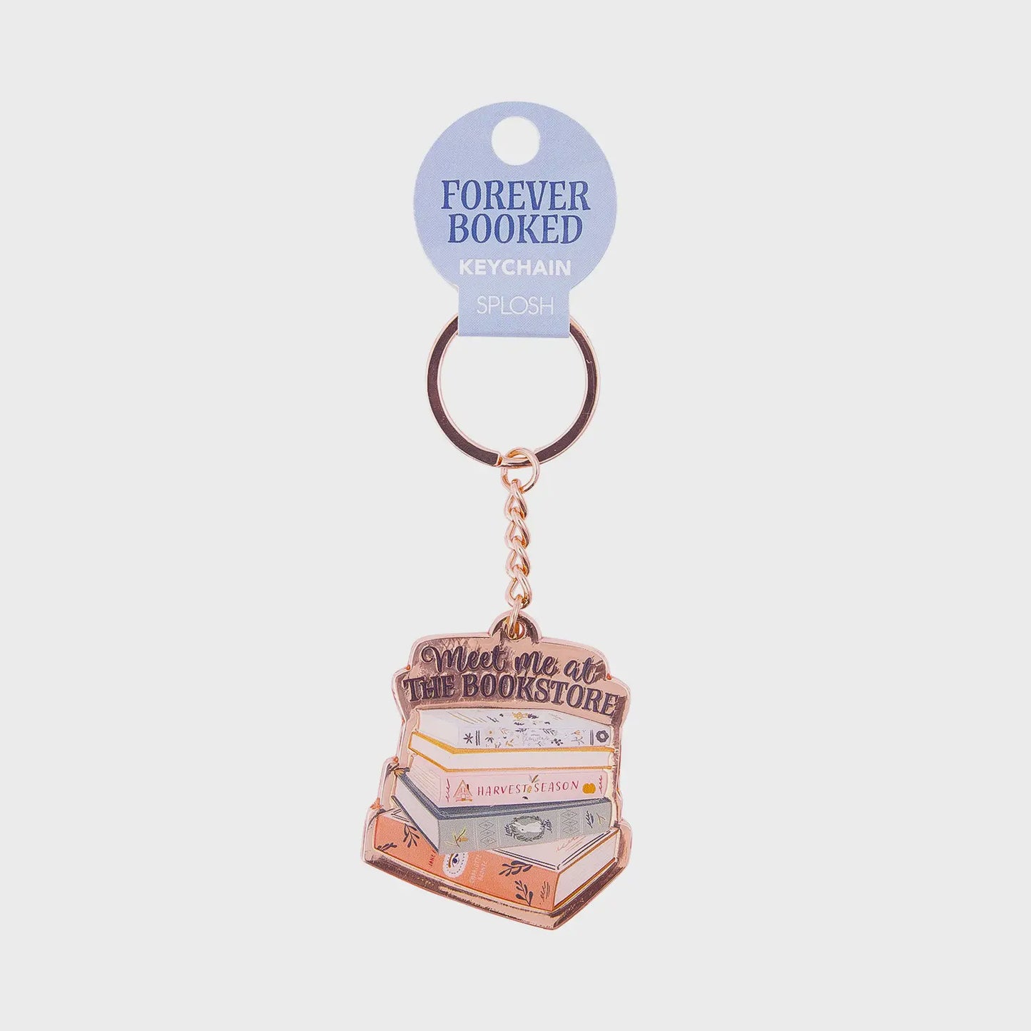 Forever Booked Book Store Keychain