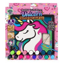 Splat Planet Wood art set unicorn