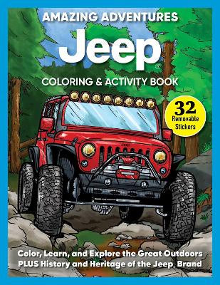Amazing Adventures Jeep Colouring & Activity Book