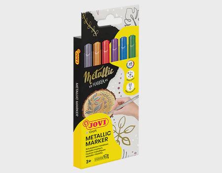Jovi Decor Metallic Pen 6 Pce