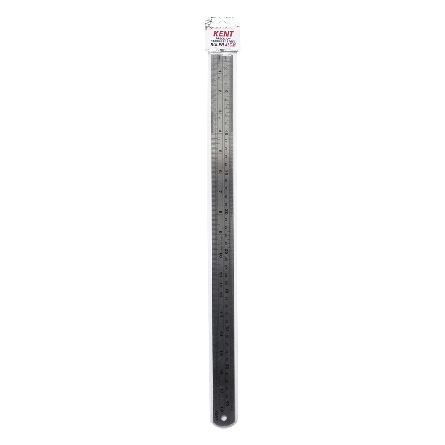 Kent Stainless Steel Ruler 45cm