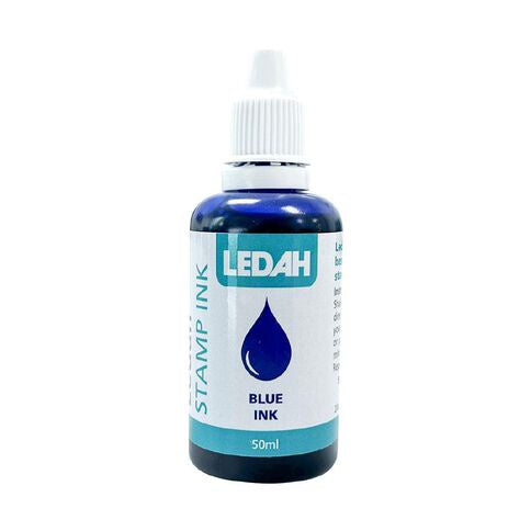 Ledah stamp ink 50ml Blue
