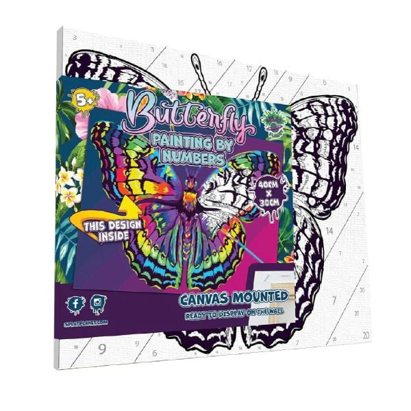 Paint by Numbers: Butterfly