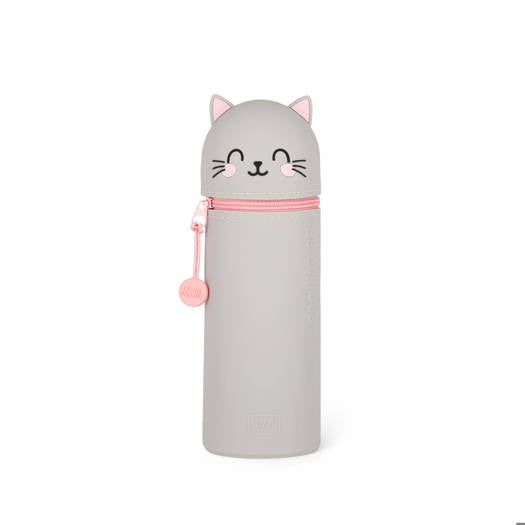 Legami 2-in-1 Silicone Pencil Case Kawaii