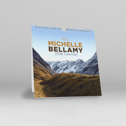 Art of Michelle Bellamy Desk/Wall Calendar 2026
